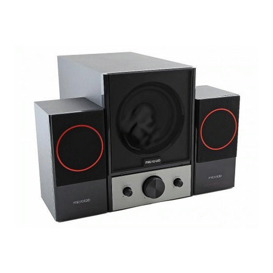 Microlab FC-390 Bedienungsanleitung