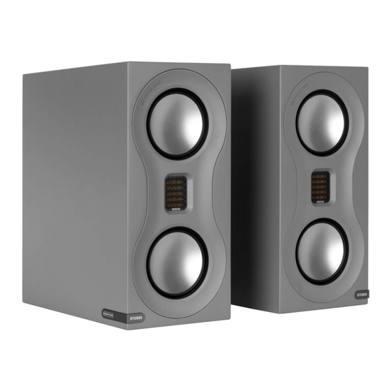 Monitor Audio STUDIO Bedienungsanleitung