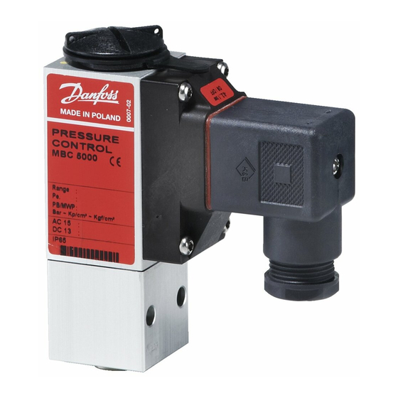 Danfoss MBC 5000 Installationsanleitung