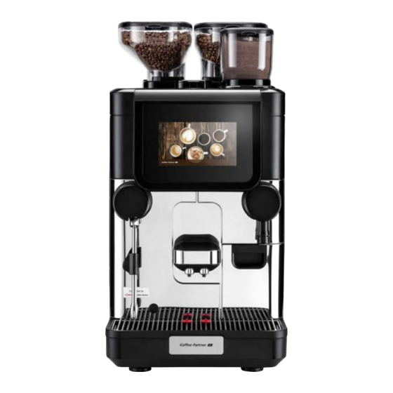 Kaffee Partner Ultima Uno Betriebsanleitung