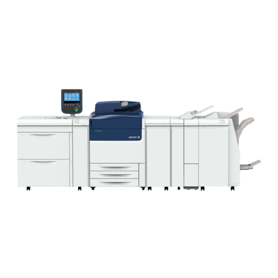 Xerox Versant 180 Press Benutzerhandbuch Für Optionale Geräte