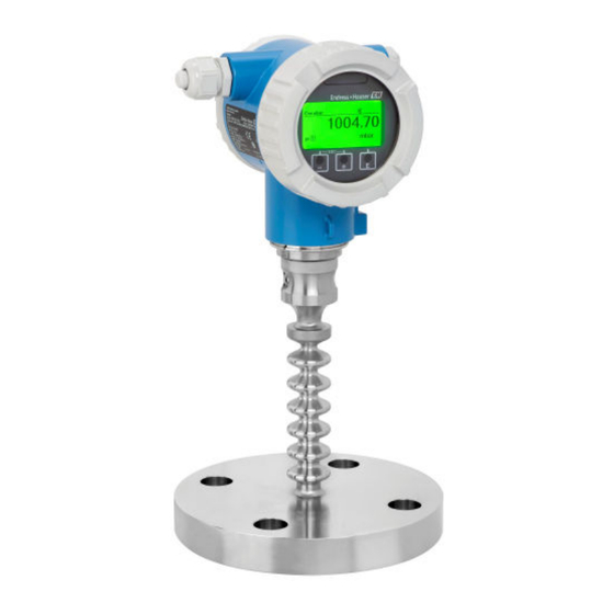 Endress+Hauser Cerabar PMP71B Betriebsanleitung