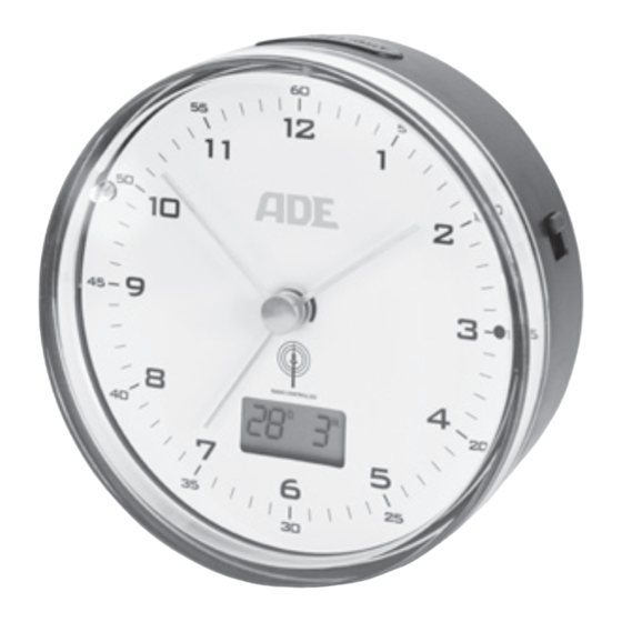 ADE CK 1713 Bedienungsanleitung