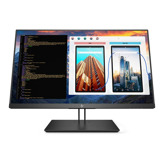 HP Z27 Benutzerhandbuch
