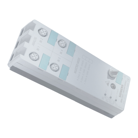 Siemens Profil 7.3 Handbuch