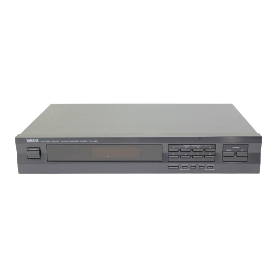 Yamaha TX-492 Bedienungsanleitung