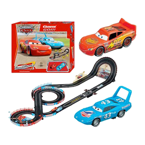 Carrera GO!!! Cars Montage- Und Betriebsanleitung