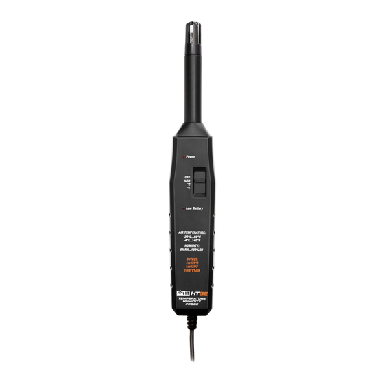 HT Instruments HT52 Bedienungsanleitung