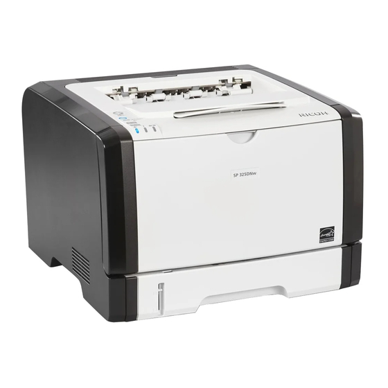 Ricoh SP-320dn Anwenderhandbuch