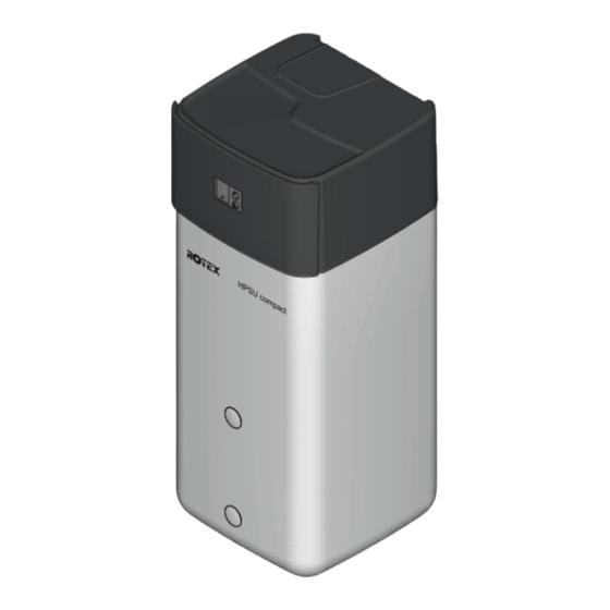 Rotex HPSU compact 308 Montageanleitung