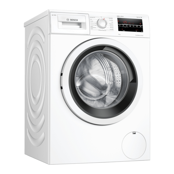 Bosch WAU28SD0CH Gebrauchs- Und Montageanleitung