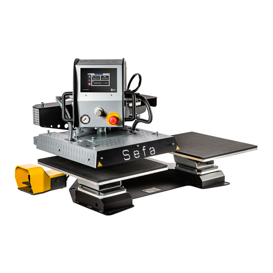 Sefa DUPLEX V3-Serie Benutzerhandbuch
