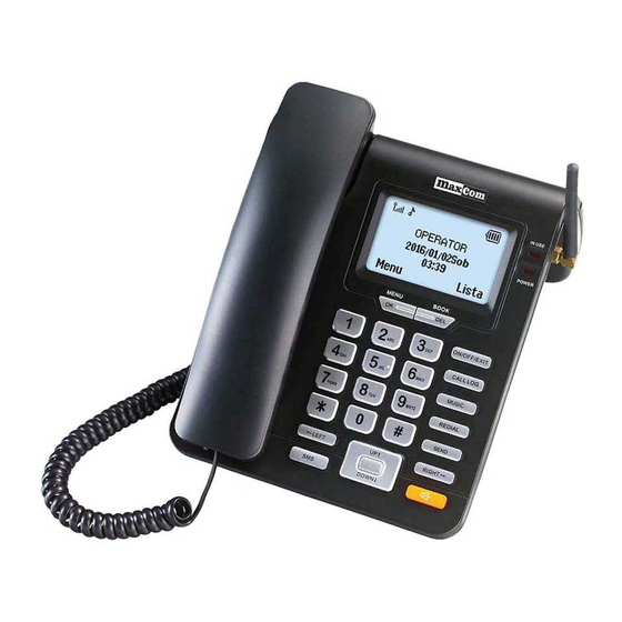 Maxcom MM28D Bedienungsanleitung