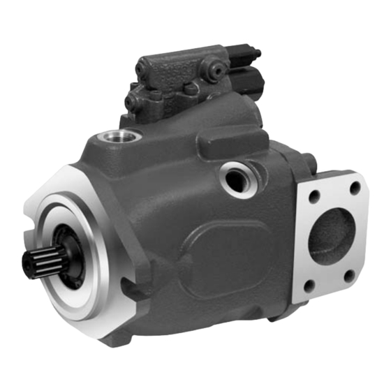 Bosch Rexroth A10VNO Technisches Datenblatt