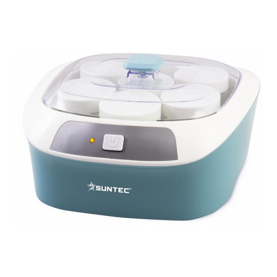 Suntec Wellness YOG-8571 easy Bedienungsanleitung