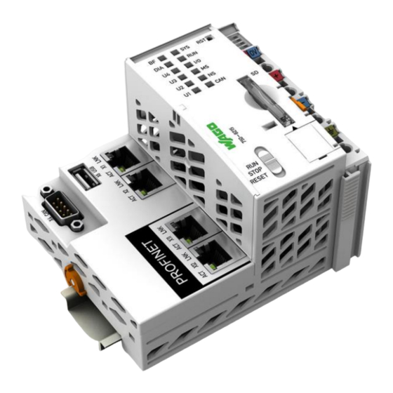 WAGO PFC200 G2 4ETH CAN
USB Handbuch