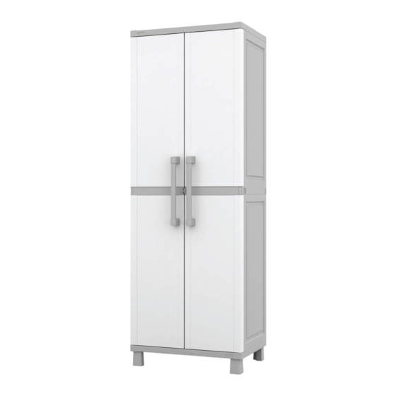 Keter SPARKLE TALL CABINET Montageanleitung