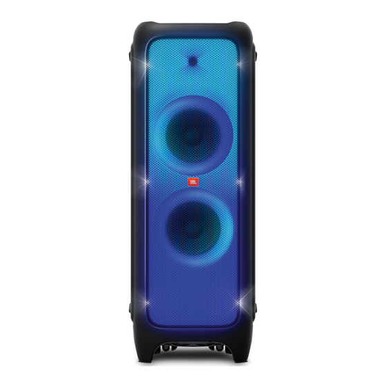 Harman JBL PARTYBOX 1000 Schnellstartanleitung