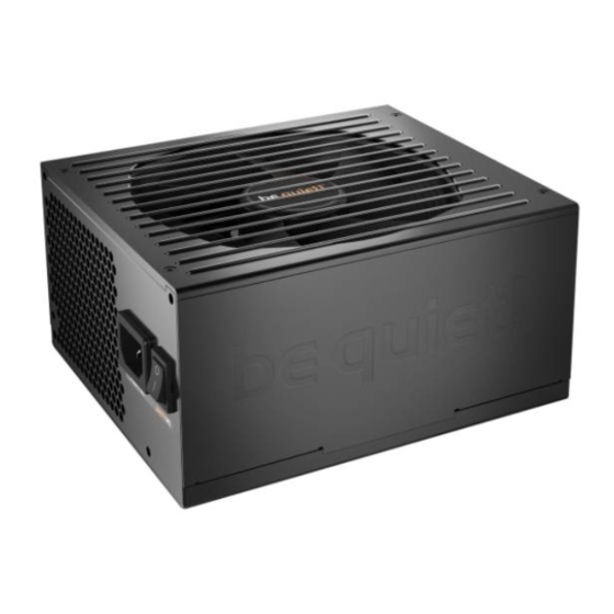 BE QUIET! Power 11 Gold 850W Bedienungsanleitung