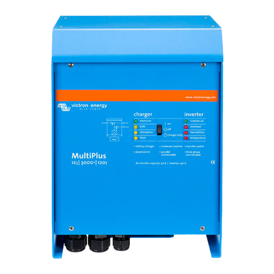 Victron energy MultiPlus 12/3000/120-16 230 V Anleitung