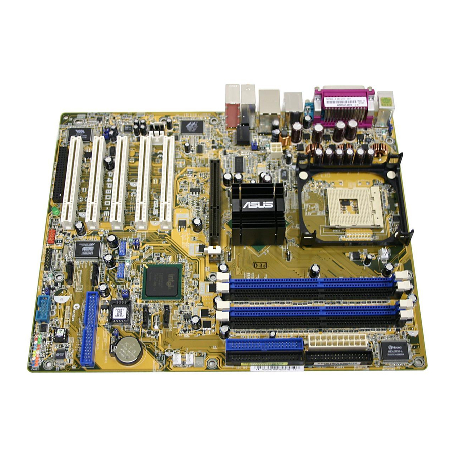 Asus P4P800-E Deluxe Benutzerhandbuch