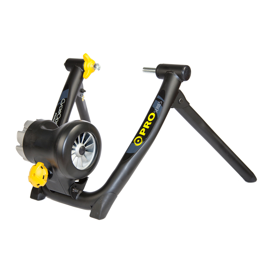 CycleOps JetFluid Pro Trainer Bedienungsanleitung