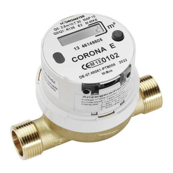 Diehl Metering CORONA E Handbuch