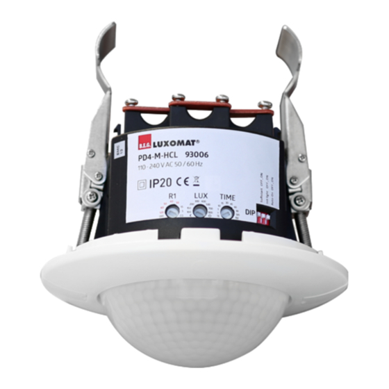 B.E.G. LUXOMAT PD4-M-HCL Montageanleitung