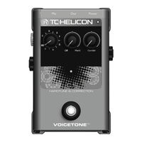 Tc-Helicon VoiceTone C1 Bedienungsanleitung