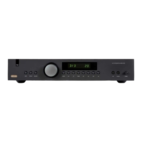 Arcam FMJ A19 Handbuch