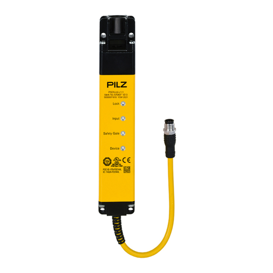Pilz PSEN ml s 1.1 Bedienungsanleitung