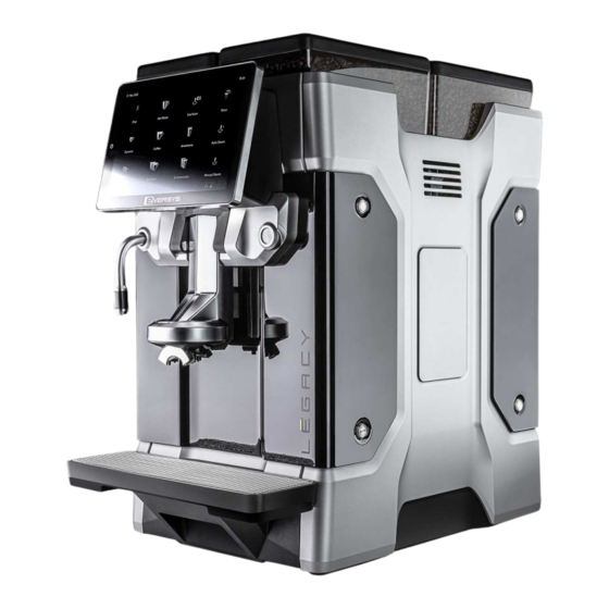 Eversys LEGACY Benutzerhandbuch
