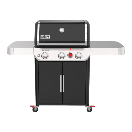 Weber GENESIS E-325s Montageanleitung