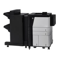 HP LaserJet Enterprise M806dn/x+/x+NFC Bedienungsanleitung