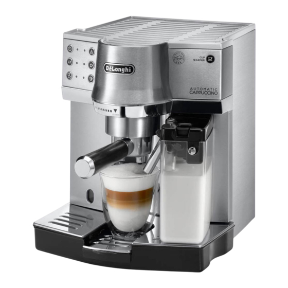 DeLonghi EC860 Bedienungsanleitung
