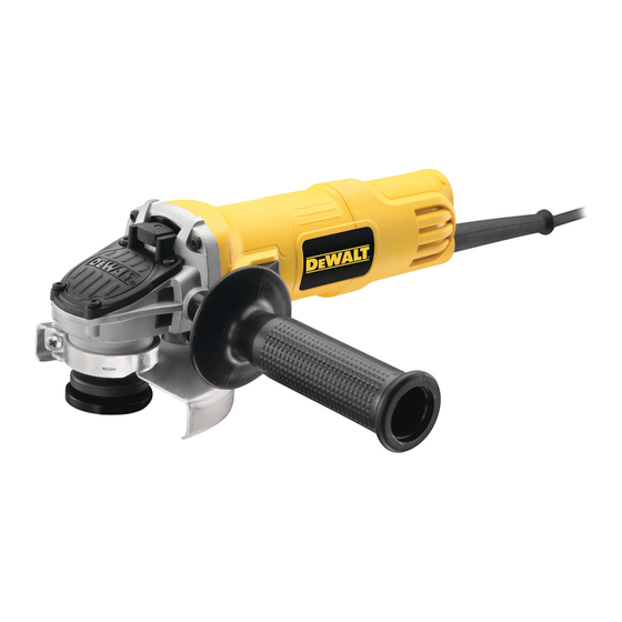 DeWalt DWE4051 Bedienungsanleitung