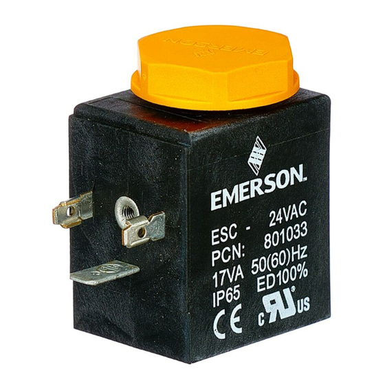 Emerson Alco Controls ESC-EX Serie Betriebsanleitung