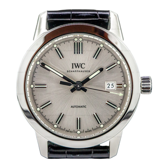IWC Schaffhausen INGENIEUR AUTOMATIC Bedienungsanleitung