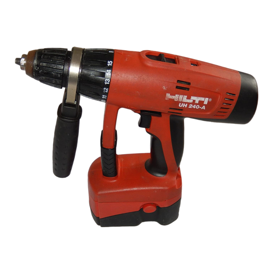 Hilti UH 240-A Bedienungsanleitung