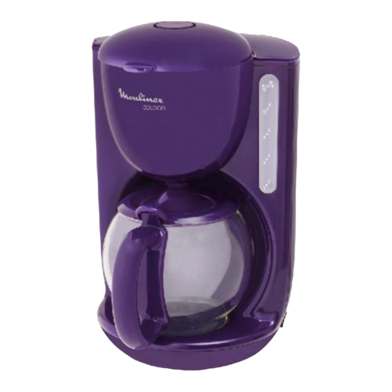 Moulinex cocoon FG610130 Handbücher