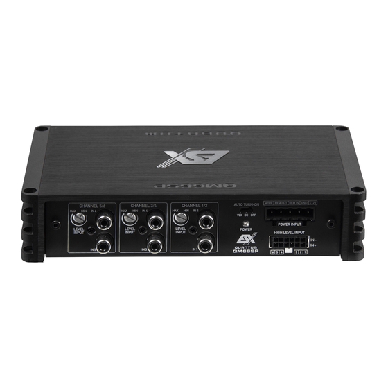 ESX Quantum QM66SP Bedienungsanleitung