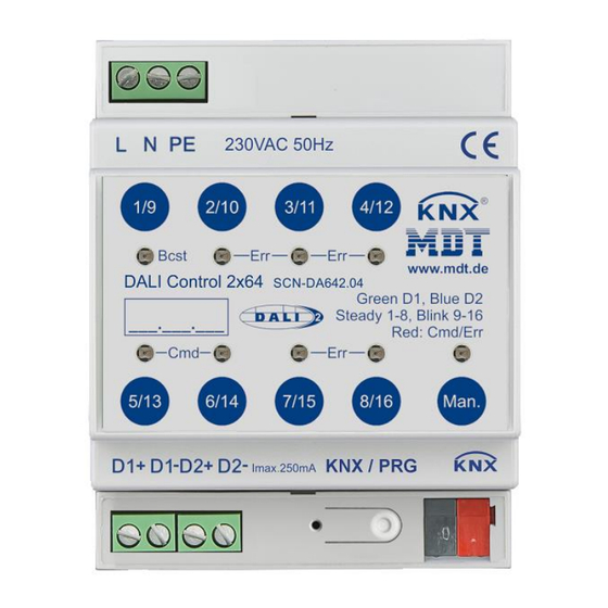 MDT Technologies SCN-DA641.04 Technisches Handbuch