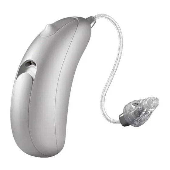Sonova Vista T 610 R 312 Benutzerhandbuch