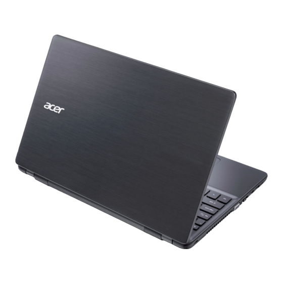 Acer Extensa Benutzerhandbuch