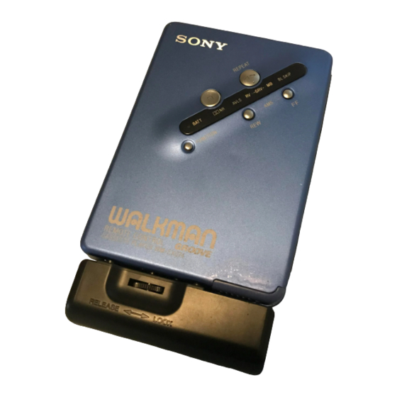 Sony WALKMAN WM-EX674 Bedienungsanleitung