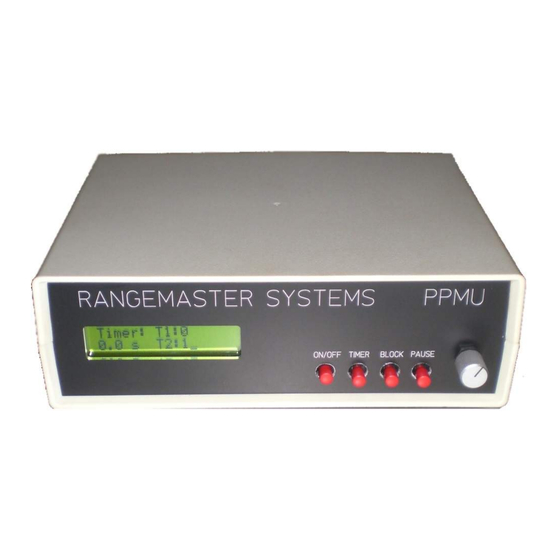 Rangemaster PPMU Benutzerhandbuch