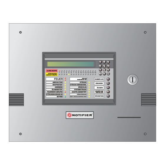 Honeywell Notifier NF30-S Bedienungsanleitung