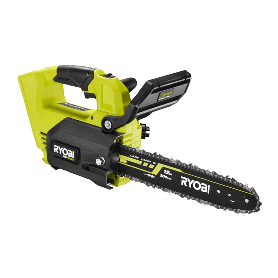 Ryobi RY36THCSX30A Bedienungsanleitung