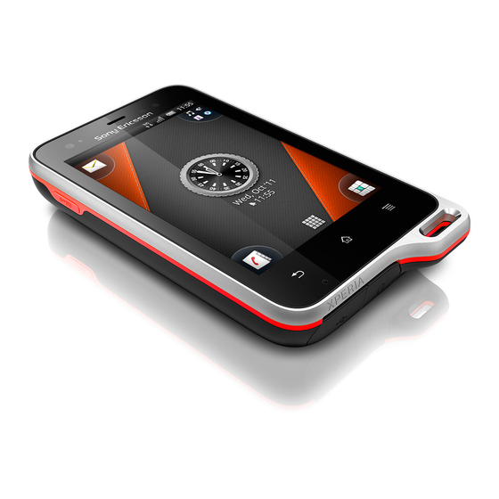 Sony Ericsson Xperia active ST17i Bedienungsanleitung
