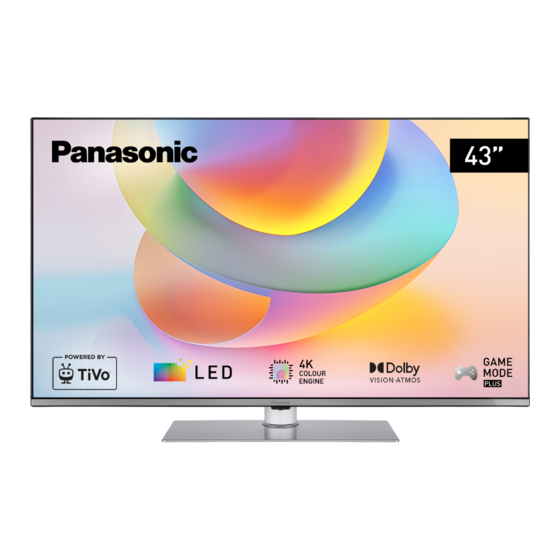 Panasonic TB-43W63AE6 Bedienungsanleitung